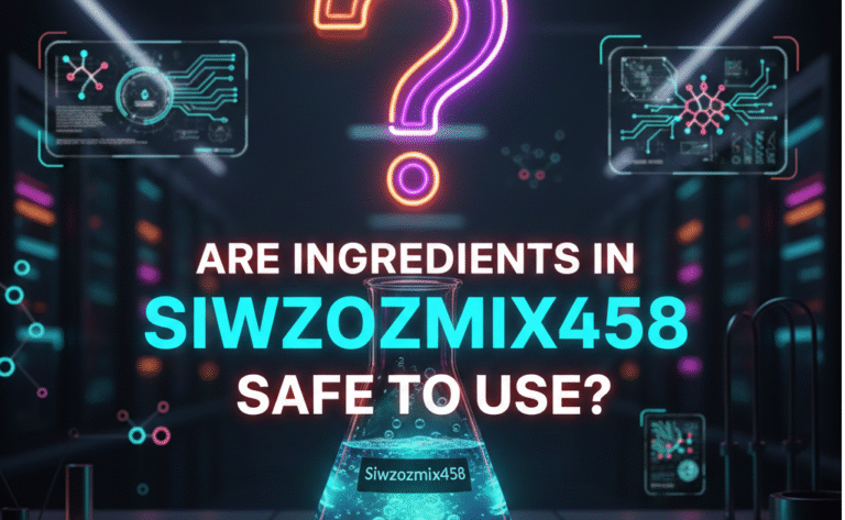 Are Ingredients in Siwzozmix458 Safe to Use