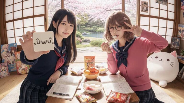 Asian Step Sisters Take Study Break - Uwu Tofu