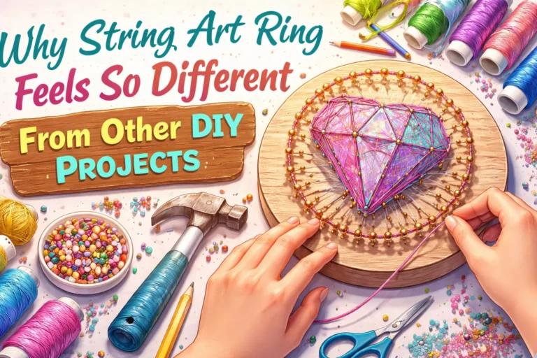 Why String Art Ring Feels So Different From Other DIY Projects