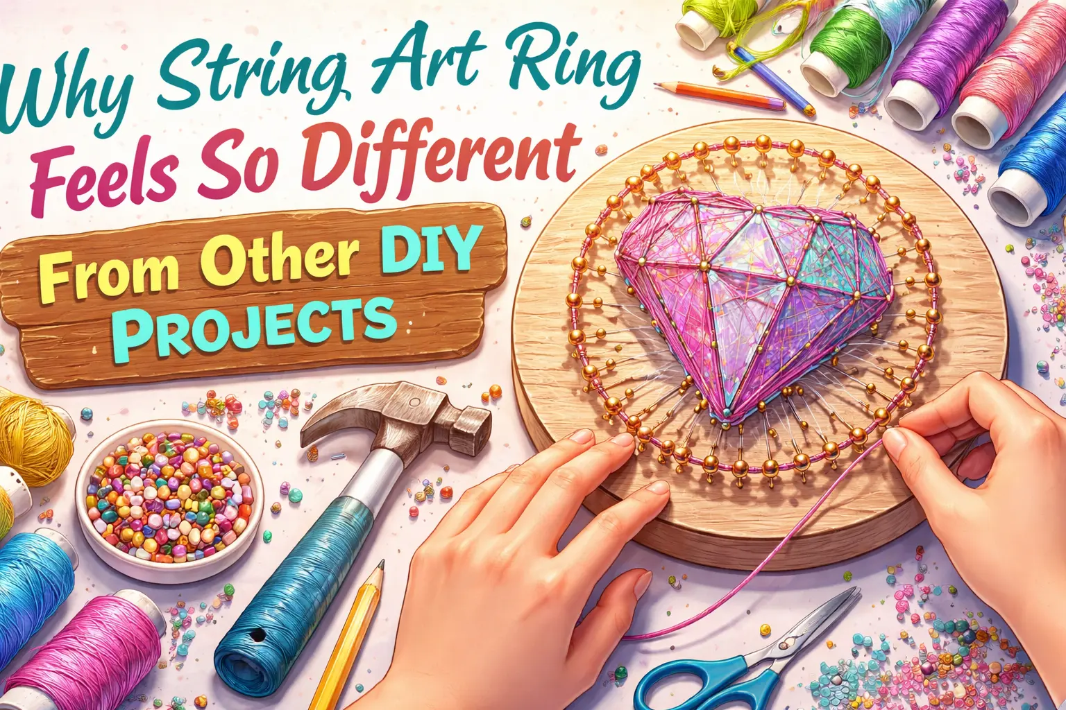 Why String Art Ring Feels So Different From Other DIY Projects